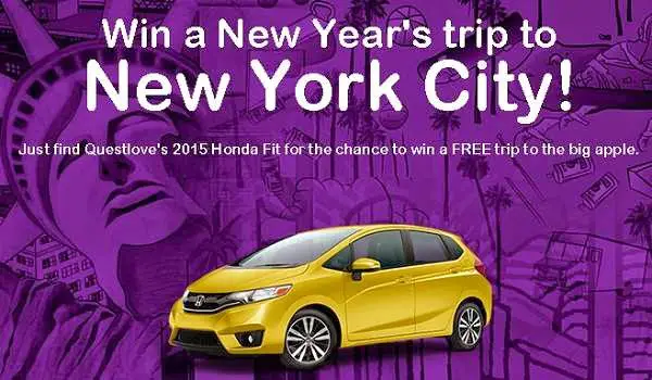 Win a New Year’s trip to New York City!