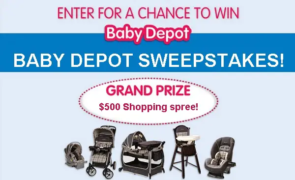 Baby Depot Shopping Spree Sweepstakes