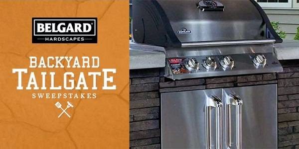 Belgard Backyard Tailgate Sweepstakes