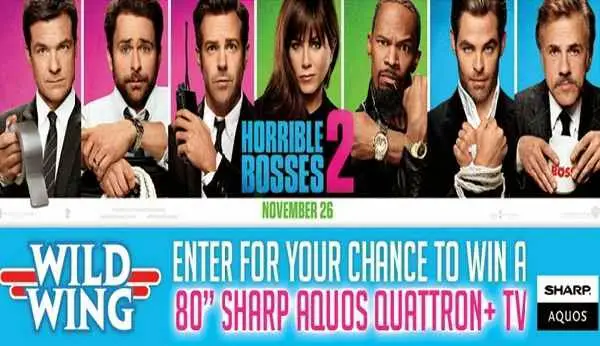 Wild Wing’s Horrible Bosses 2 Contest