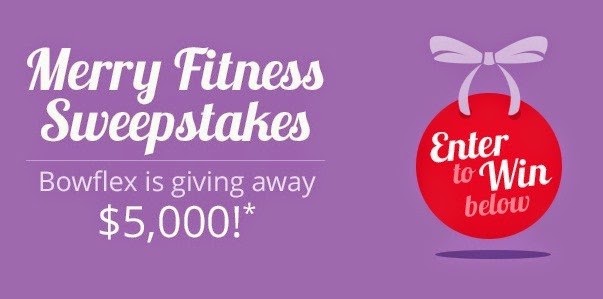 Bowflex Gift Guide Merry Fitness Sweepstakes