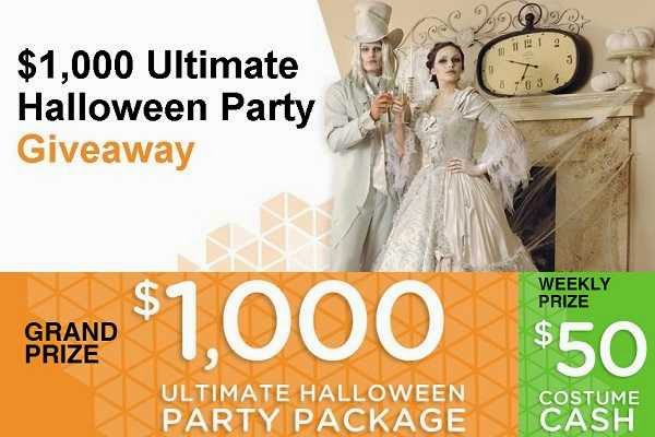 Buycostumesprize.com $1,000 Ultimate Halloween Party Giveaway