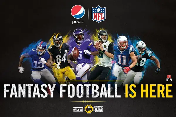 Buffalo Wild Wings Fantasy Draft Instant Win Game