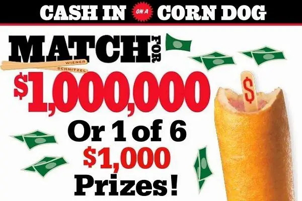 Cash in on a Corn Dog Sweepstakes on cashinonacorndog.com