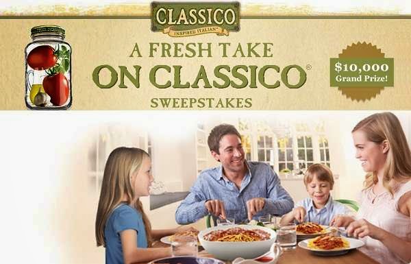 Classico Fresh Take Cash Sweepstakes