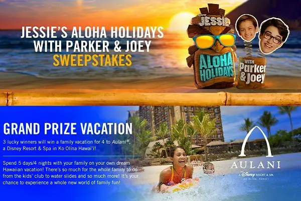 Disney Aloha Holidays Sweepstakes