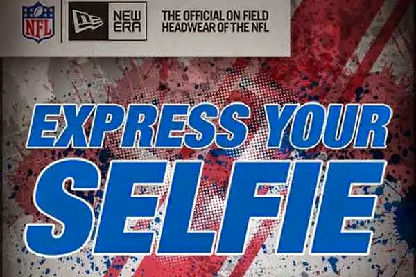 Express your selfie to win a trip to an NFL Game