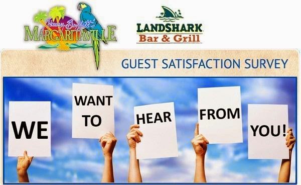 Tell Margaritaville Feedback Survey Sweepstakes