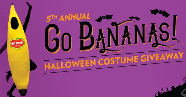Win Del Monte Banana costumes to wear this Halloween!