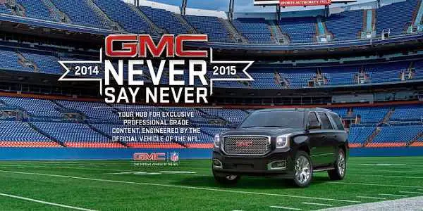 2014 GMC Never Say Never Sweepstakes