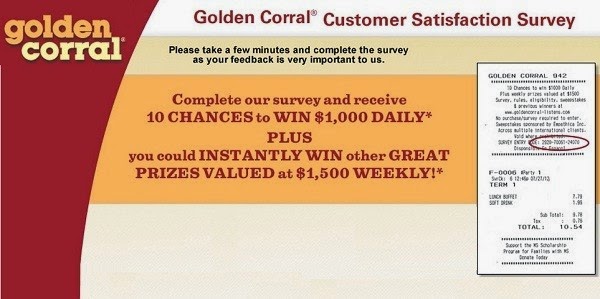 Golden Corral Listens in Feedback Survey