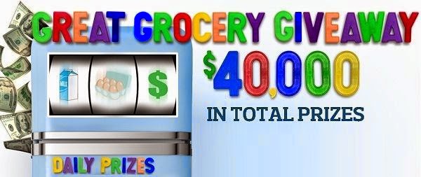 Win $15,000 in free groceries & Daily Prizes