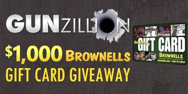 Gunzillion Giveaway: Win $1,000 Brownells Gift Card