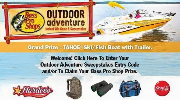 Hardee's - 2014 Outdoor Adventure Sweepstakes