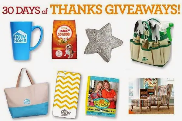 HGTV Thanksgiveway Sweepstakes