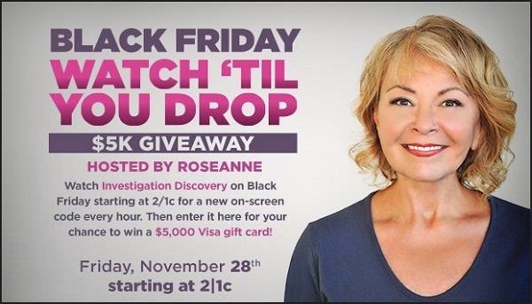Investigation Discovery Watch Til' You Drop $5K Giveaway