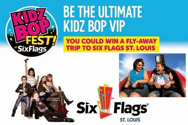 Six Flags Kidz Bop Fest Sweepstakes