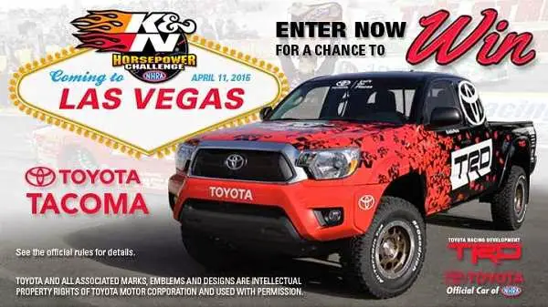 Knfilters.com 2015 Horsepower Challenge Sweepstakes