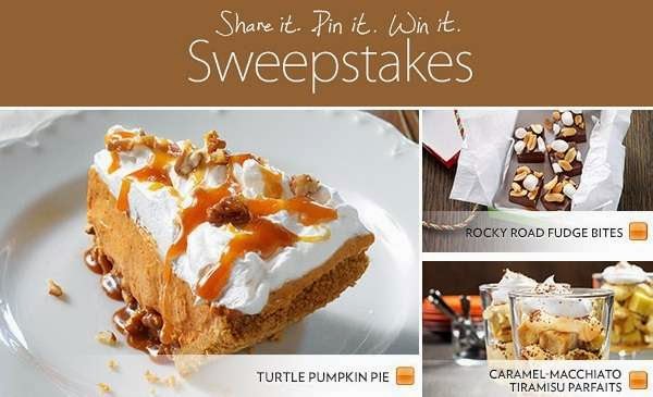 Kraftrecipes.com Share it Pin it Win it Sweepstakes