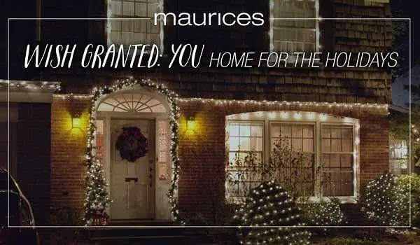 Maurices the Wish Granted: You, Home for the Holidays Sweepstakes