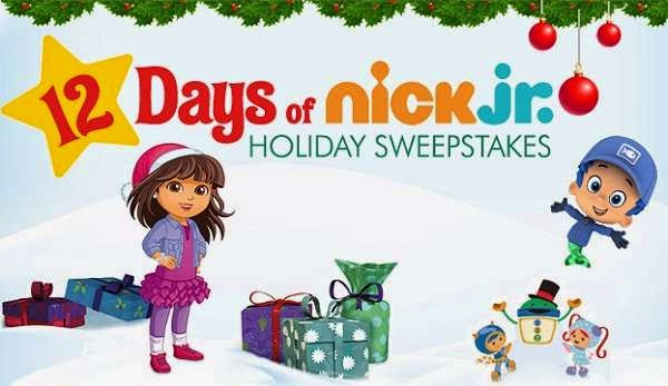 12 Days of Nick Jr. Holiday Sweepstakes