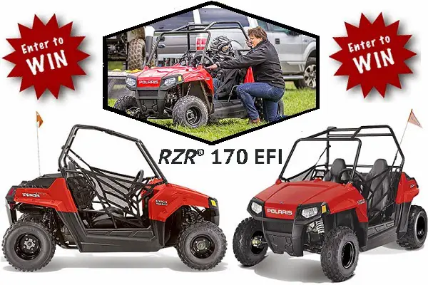 Polaris Rzr 170 Giveaway