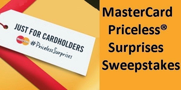 MasterCard Priceless Surprises Sweepstakes