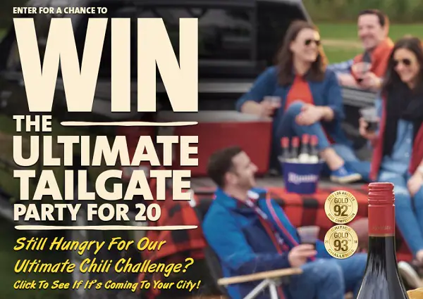 Riunite Ultimate Tailgate Party Sweepstakes