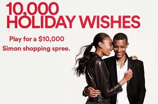 Simon 10,000 Holiday Wishes Sweepstakes