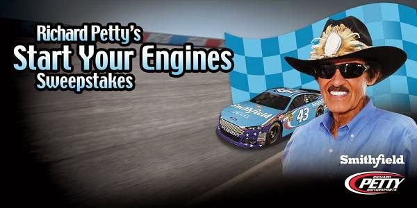 Richard Petty Start your Engines Sweepstakes
