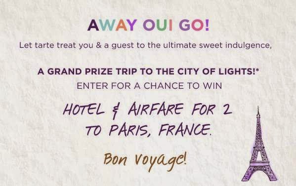 Tarte.com Paris Sweepstakes