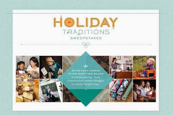 Tea Collection Holiday Traditions Sweepstakes