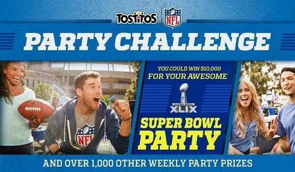 Tostitos Party Challenge: Win 1000 Weekly Prizes