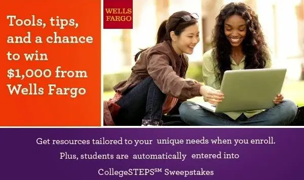 Wells Fargo Collegesteps Sweepstakes