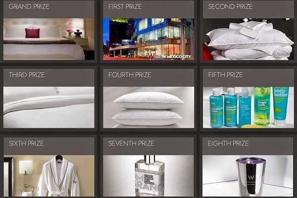 WHotels The Store Escape Sweepstakes