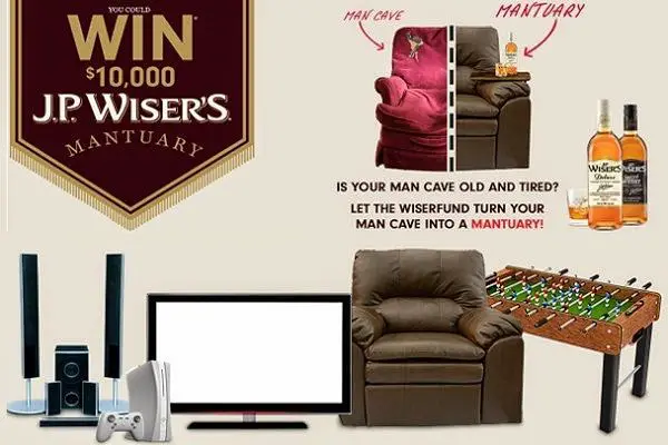 Win $10,000 Wiser's Mantuary