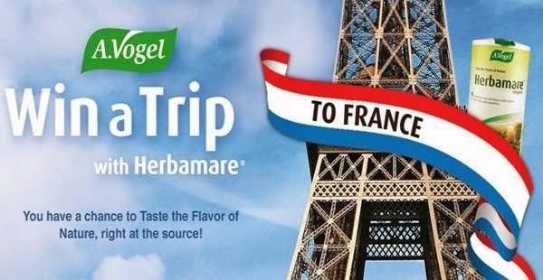Win a France Trip on herbamaregiveaway.com