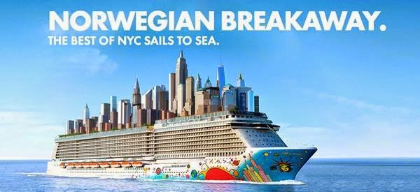 Win the Cruise Trip to Norwegian Breakaway