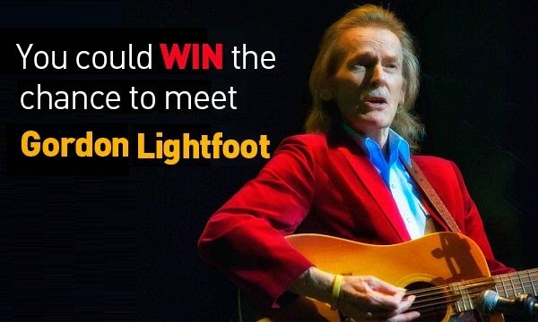 Enter to Meet Gordon Lightfoot at Massey Hall