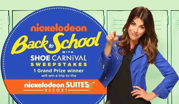 Nick.com Shoe Carnival Back to School Sweepstakes