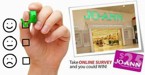 Tell JoAnn in Feedback Survey Sweepstakes