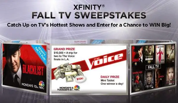 XFINITY Fall TV Sweepstakes