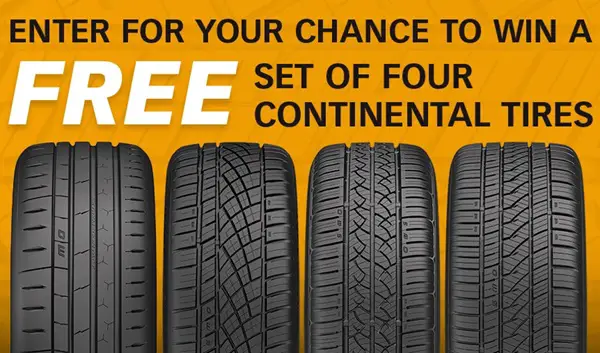 Win The Continental Tire Powernation Spring 2026 Sweepstakes