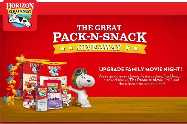 Horizon Dairy Pack n Snack Giveaway