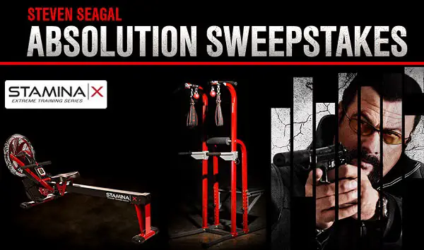 Steven Seagal Absolution Sweepstakes