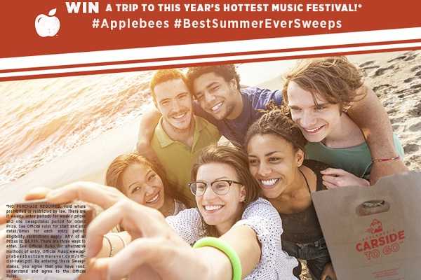 Applebee’s Best Summer Ever Sweepstakes