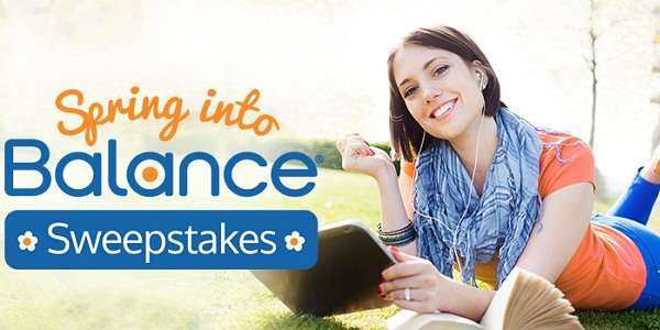 Balance Pin to Win Sweepstakes