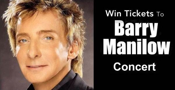 Barry Manilow Holiday package sweepstakes