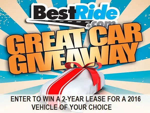 Best Ride Great Car Giveaway