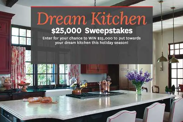 BHG $25K Dream Kitchen Sweepstakes